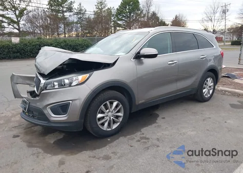 2017 Kia Sorento 2.4L Lx from USA, damaged, VIN 5XYPGDA35HG246798